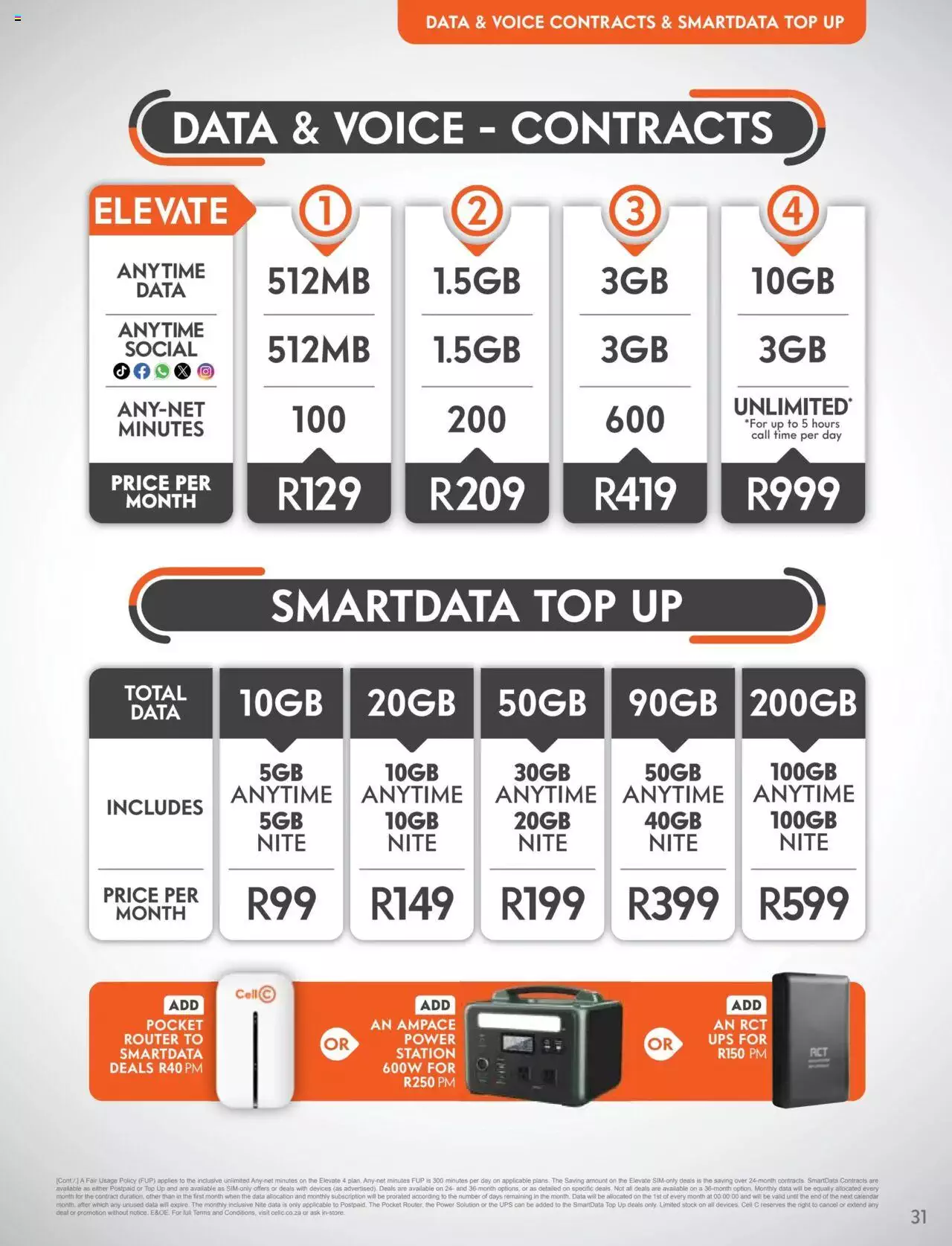 Cell C Specials 3 Apr - 14 May 2024 | Cell C Catalogue | 2024