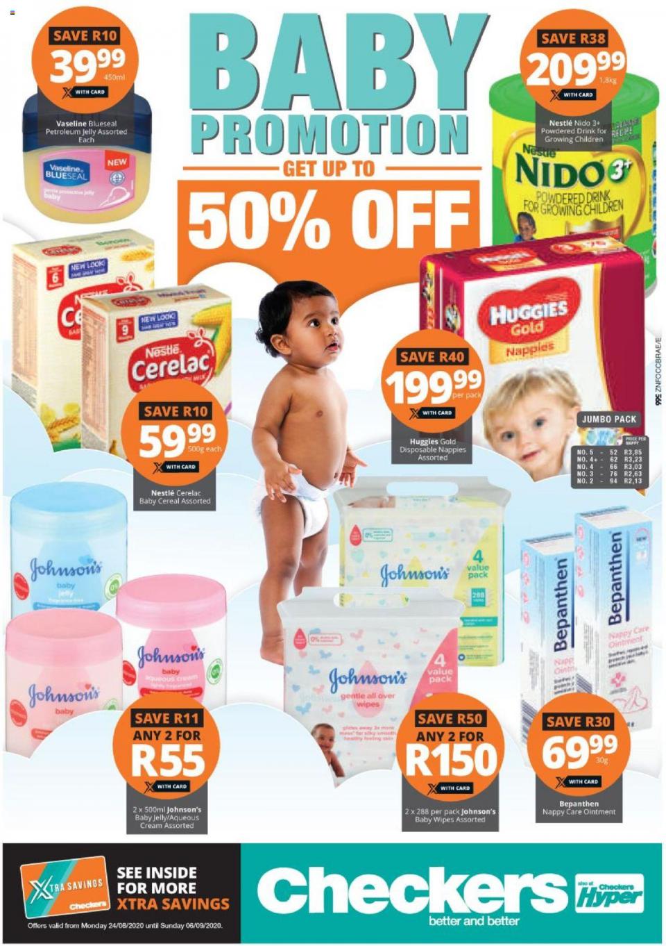 checkers specials baby promotion 24 august 2020