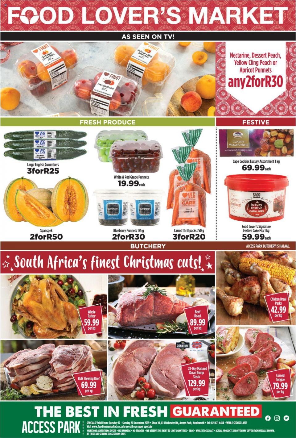 food lovers specials weekly catalogue 18 december 2019
