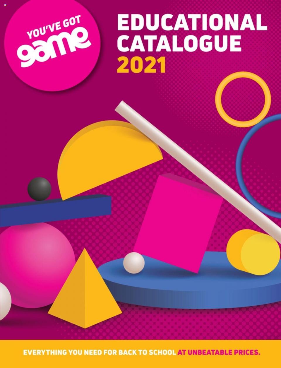 game specials educational catalogue 2021