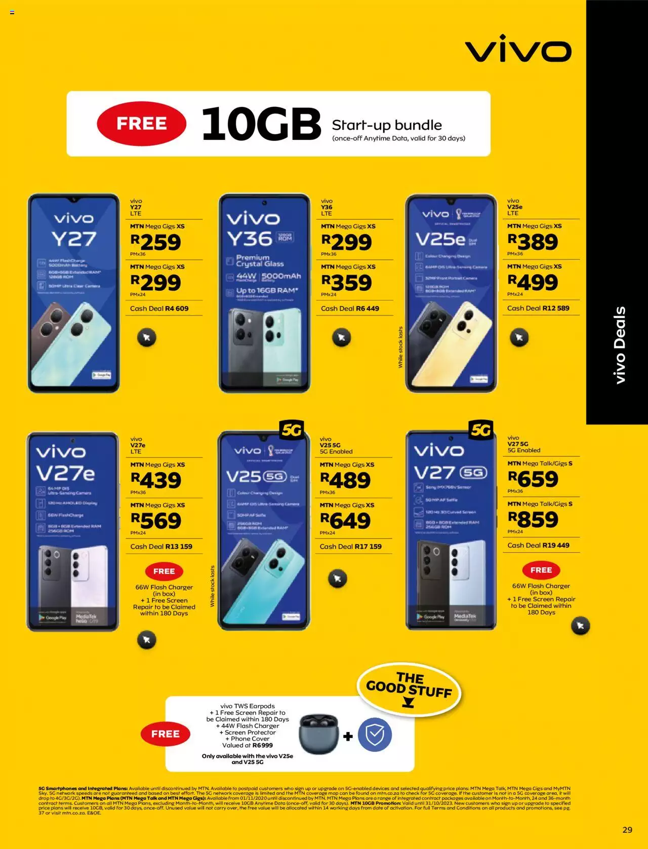 MTN Specials Yello October 2023 | MTN Catalogue | 2023