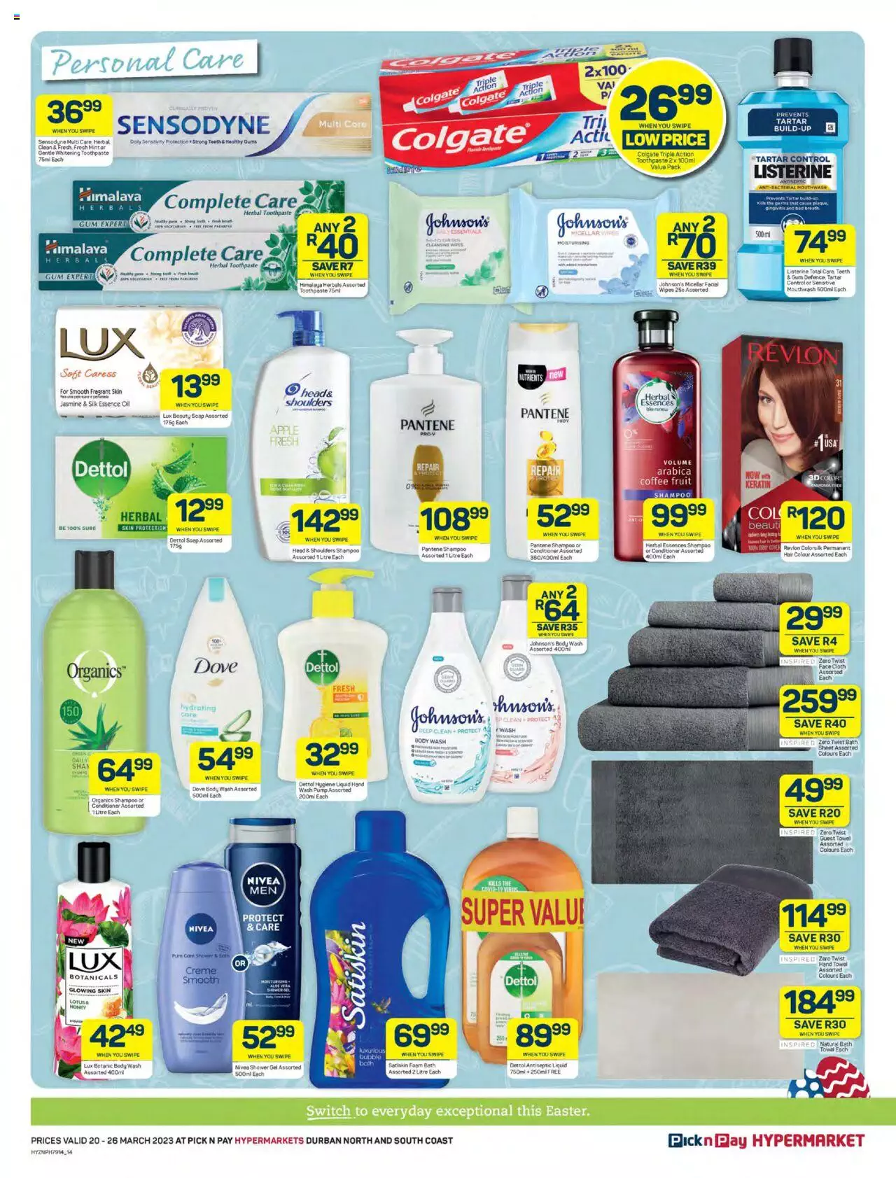 Pnp Hyper Specials Easter 20 March 2023 Pick n Pay Catalogue