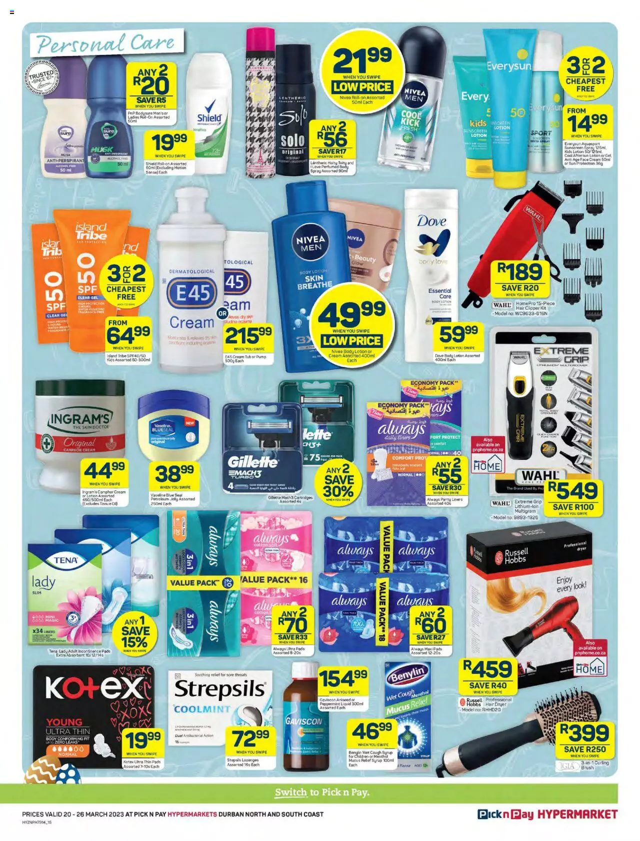 Pnp Hyper Specials Easter 20 March 2023 Pick n Pay Catalogue