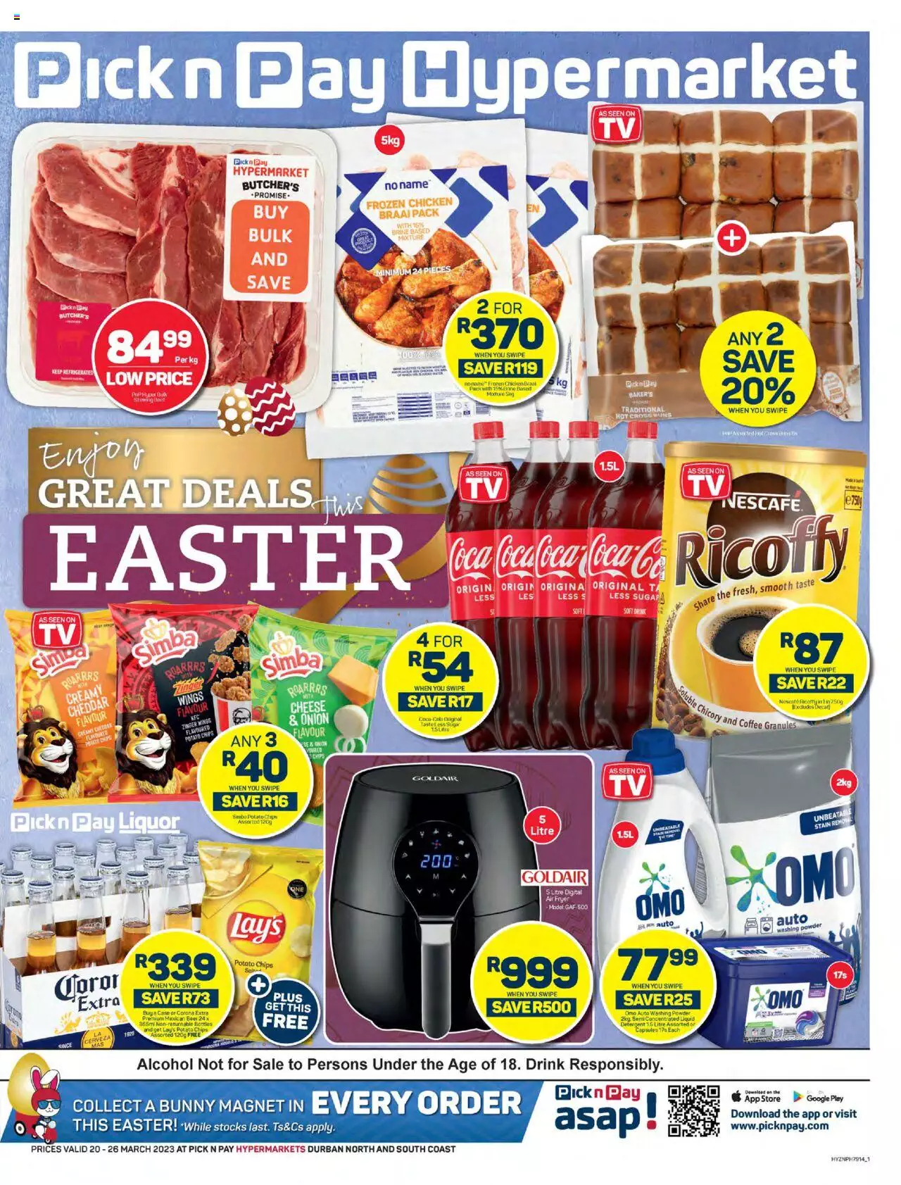 Pnp Hyper Specials Easter 20 March 2023 Pick n Pay Catalogue