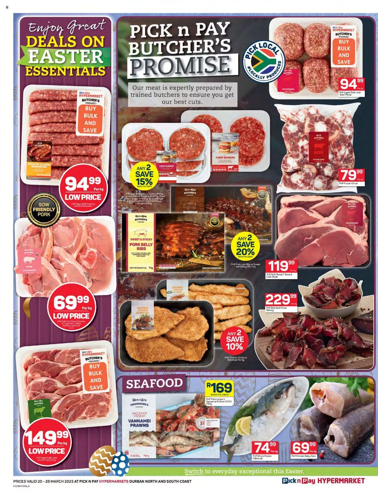 Pnp Hyper Specials Easter 20 March 2023 Pick n Pay Catalogue
