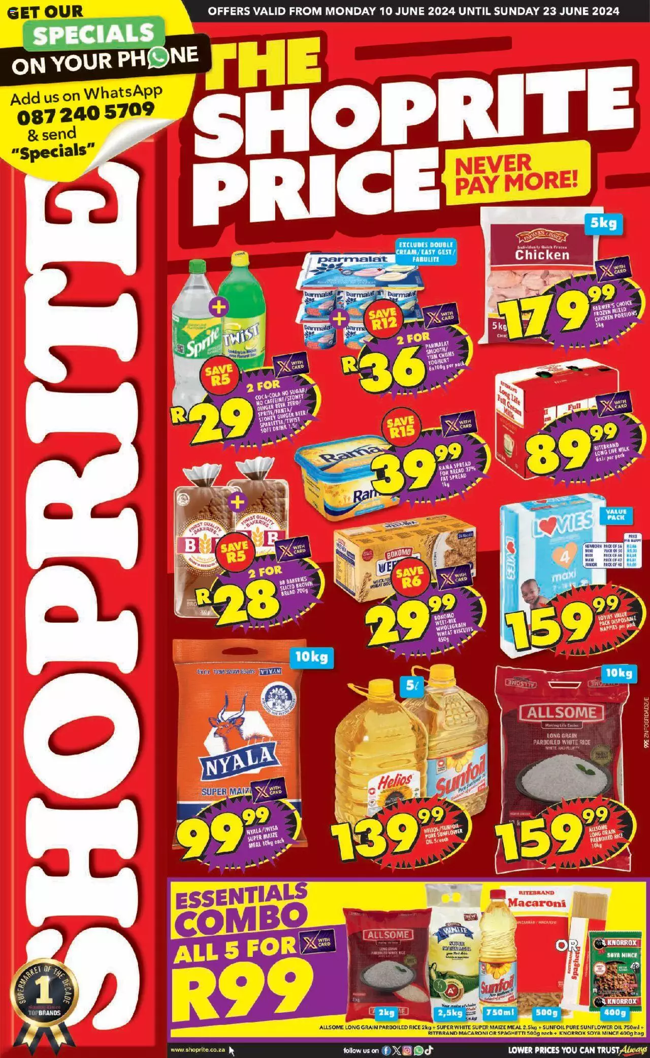 Shoprite Specials | Shoprite Specials 14 - 17 June 2024- Page 4 Of 71