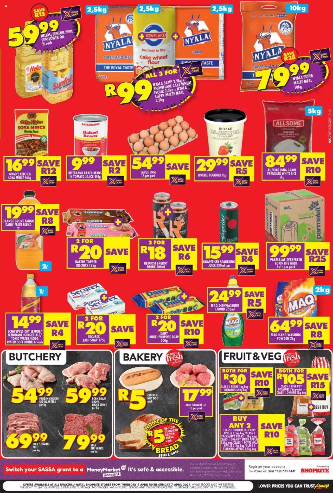 Shoprite Specials 4 7 April 2024 Shoprite Catalogue 4Day Sale