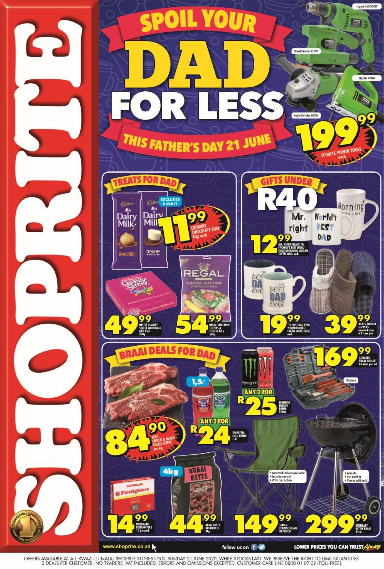shoprite specials fathers day promotion 16 june 2020