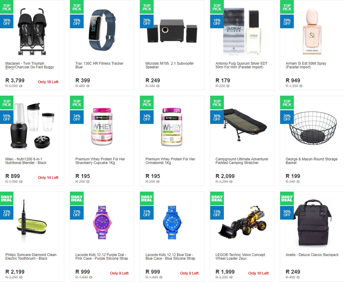 Takealot Specials Daily Deals 17 March 2020