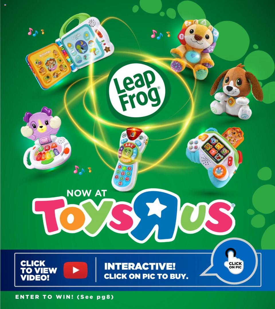 toys r us specials leap frog 2022